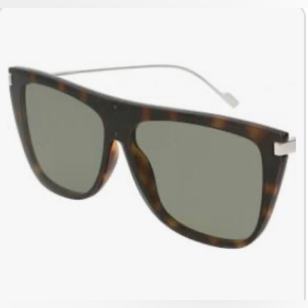 Saint Laurent Unisex SL1T 006 Flat Top Sunglasses